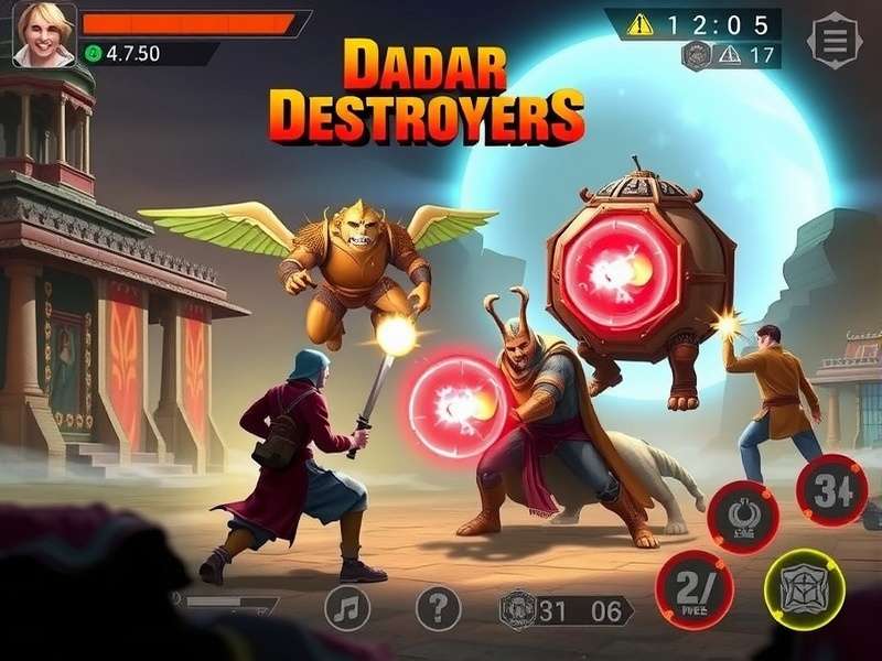 Dadar Destroyers multiplayer battle scene